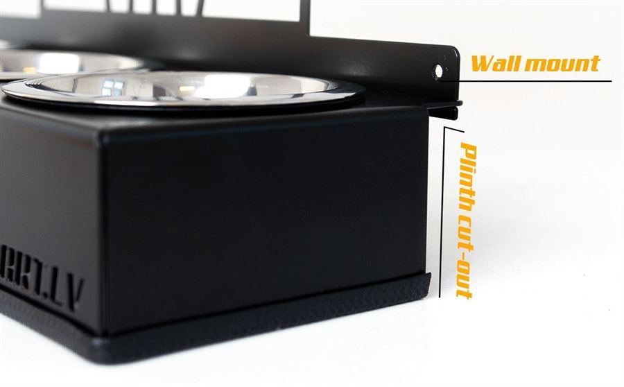 Кормушка для собак с 2 мисками, Мягкошерстный пшеничный терьер